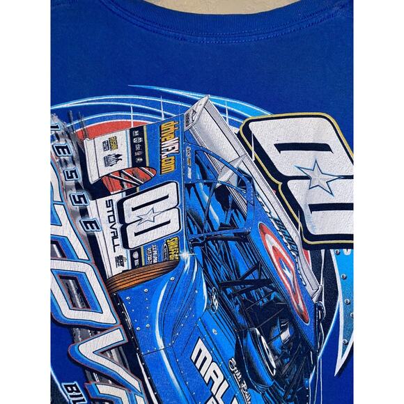 Jesse Stovall Shirt The Undertaker Drag Racing Race Blue Graphic Tee 2XL XXL - Picture 9 of 11